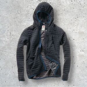 RELWEN Winzip Hoodie in color Midnight